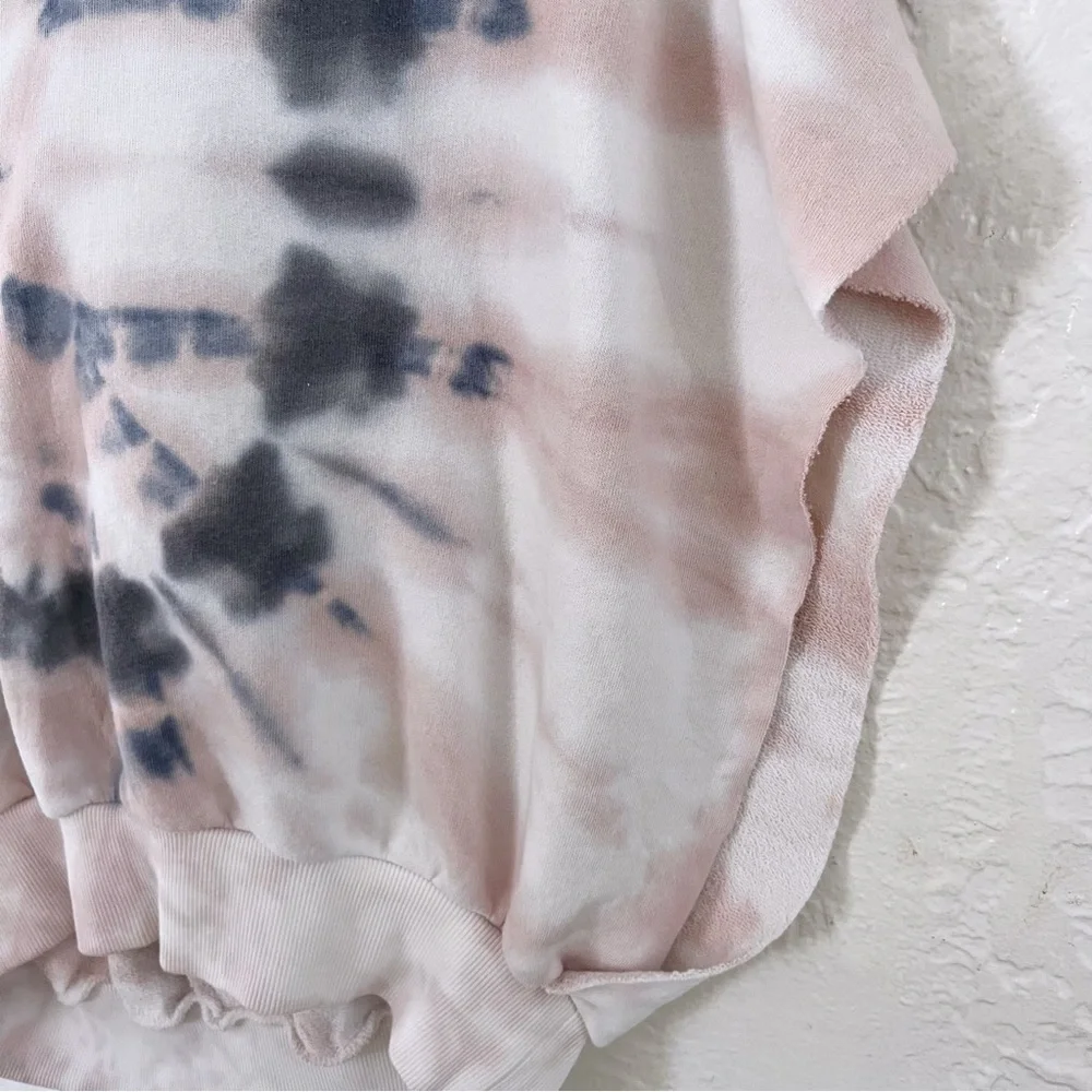 Young Fabulous & Broke Tie Dye Cutoff Carla Hoodie - Picture 5 of 7